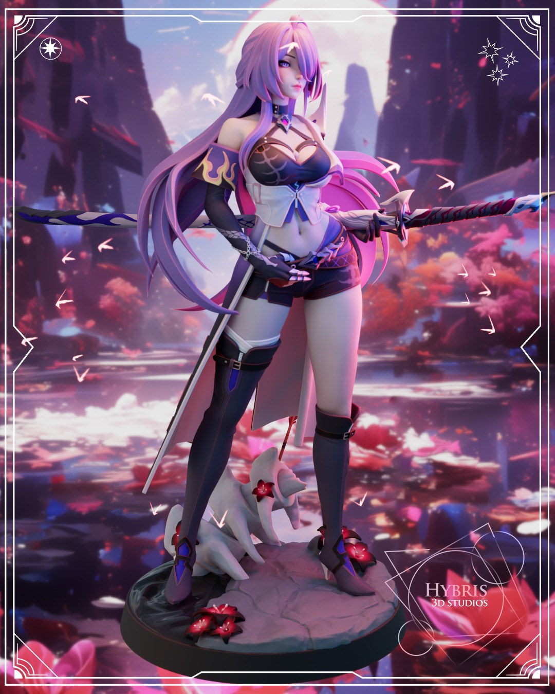 Acheron resin figure