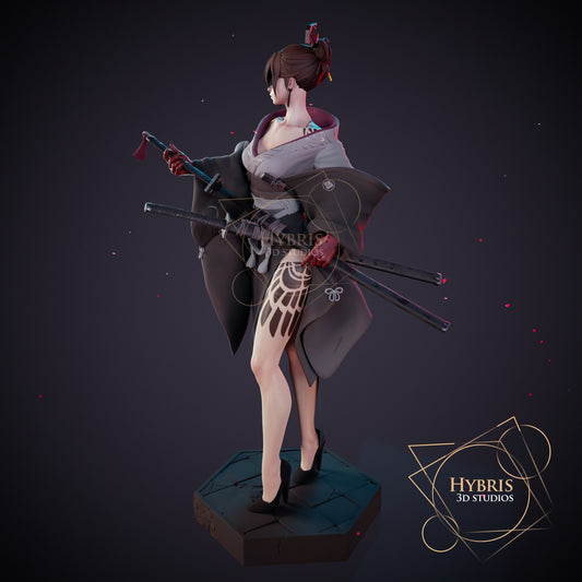 Akeha resin figure