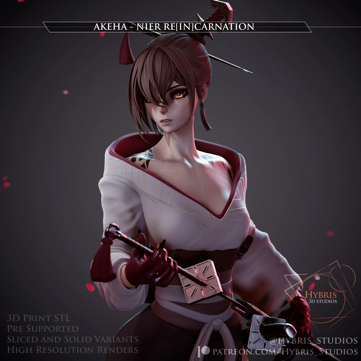 Akeha resin figure