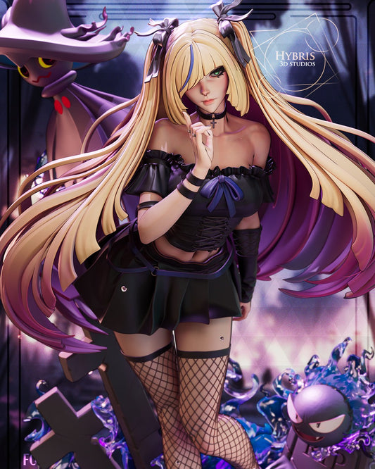 Dark Luamine resin figure
