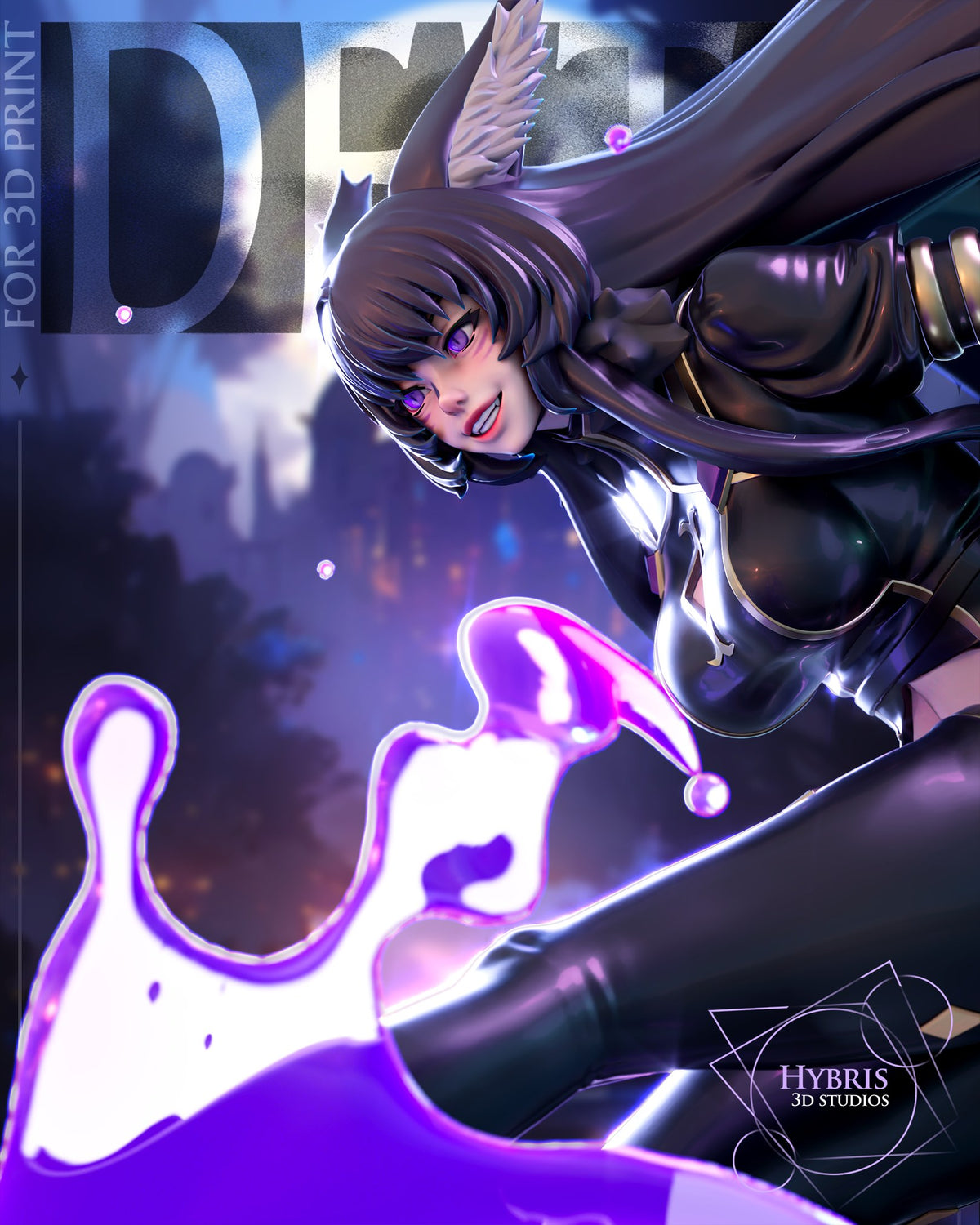 Delta resin figure