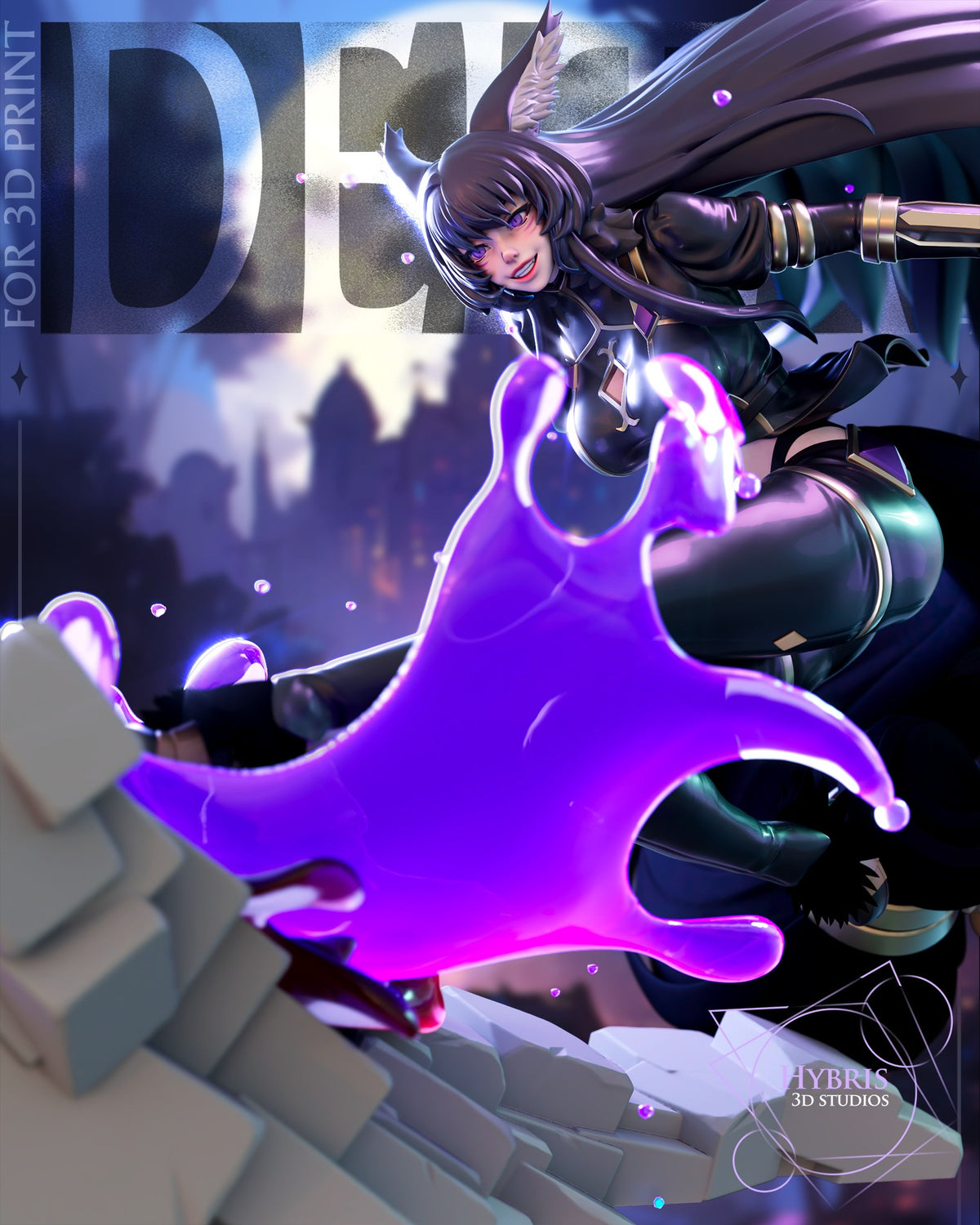 Delta resin figure