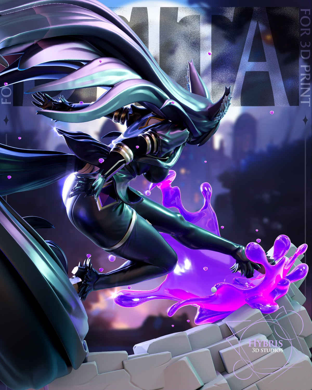 Delta resin figure