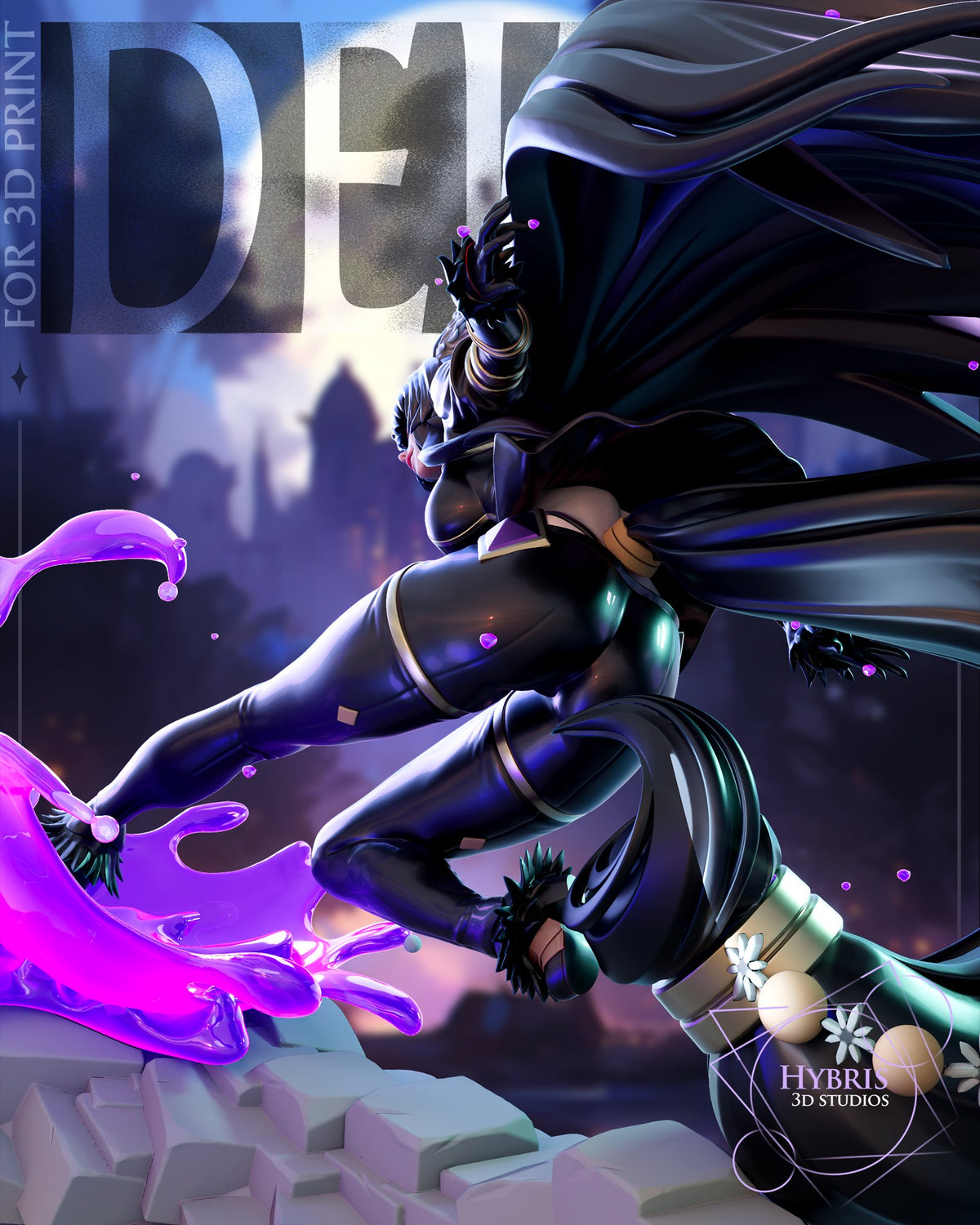 Delta resin figure
