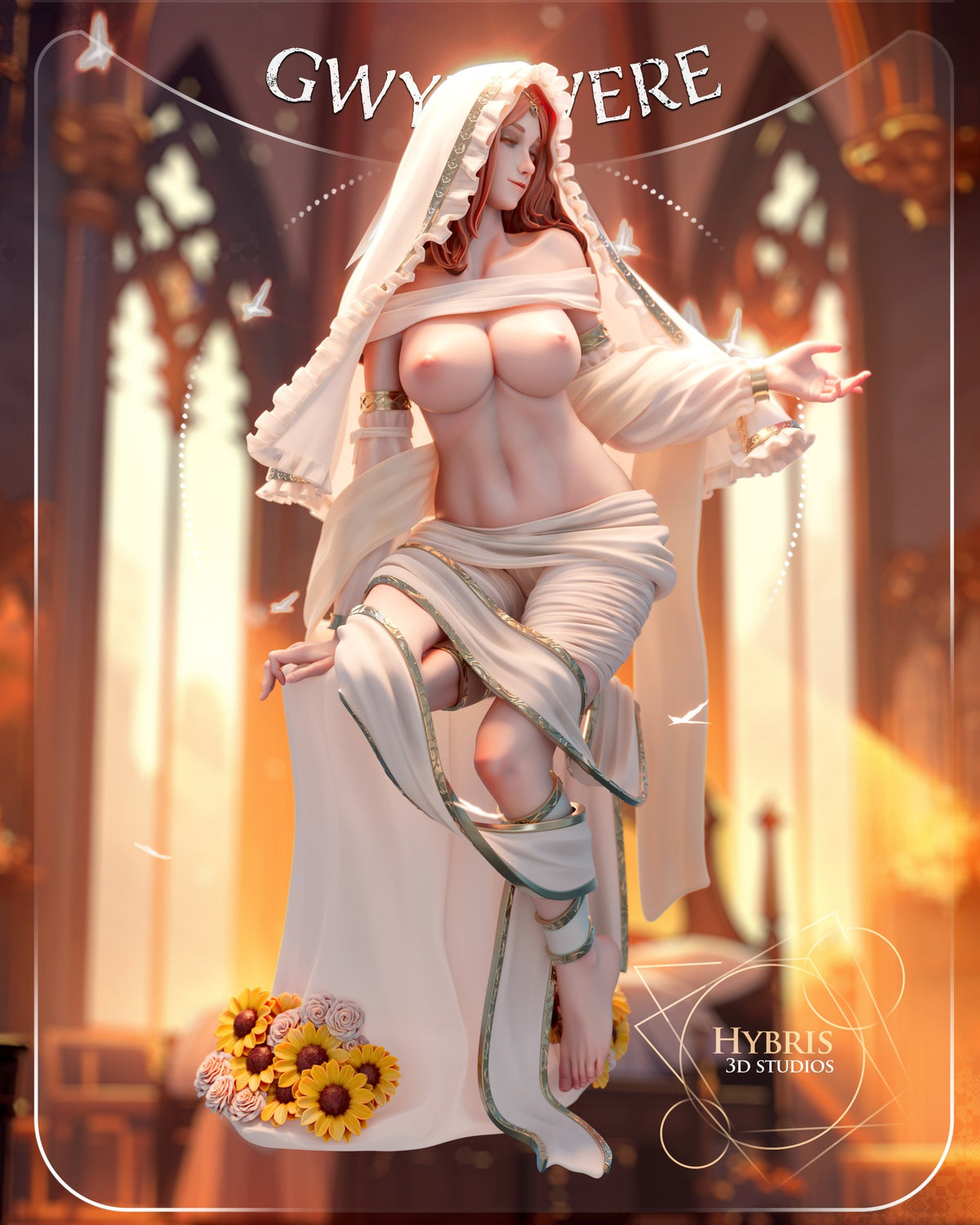 Gwynevere resin figure