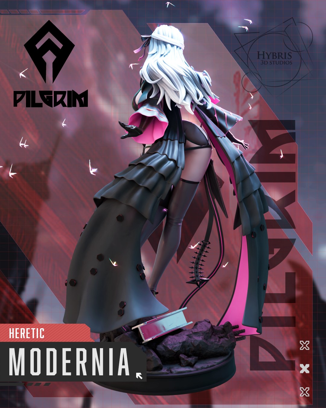 Modernia resin figure