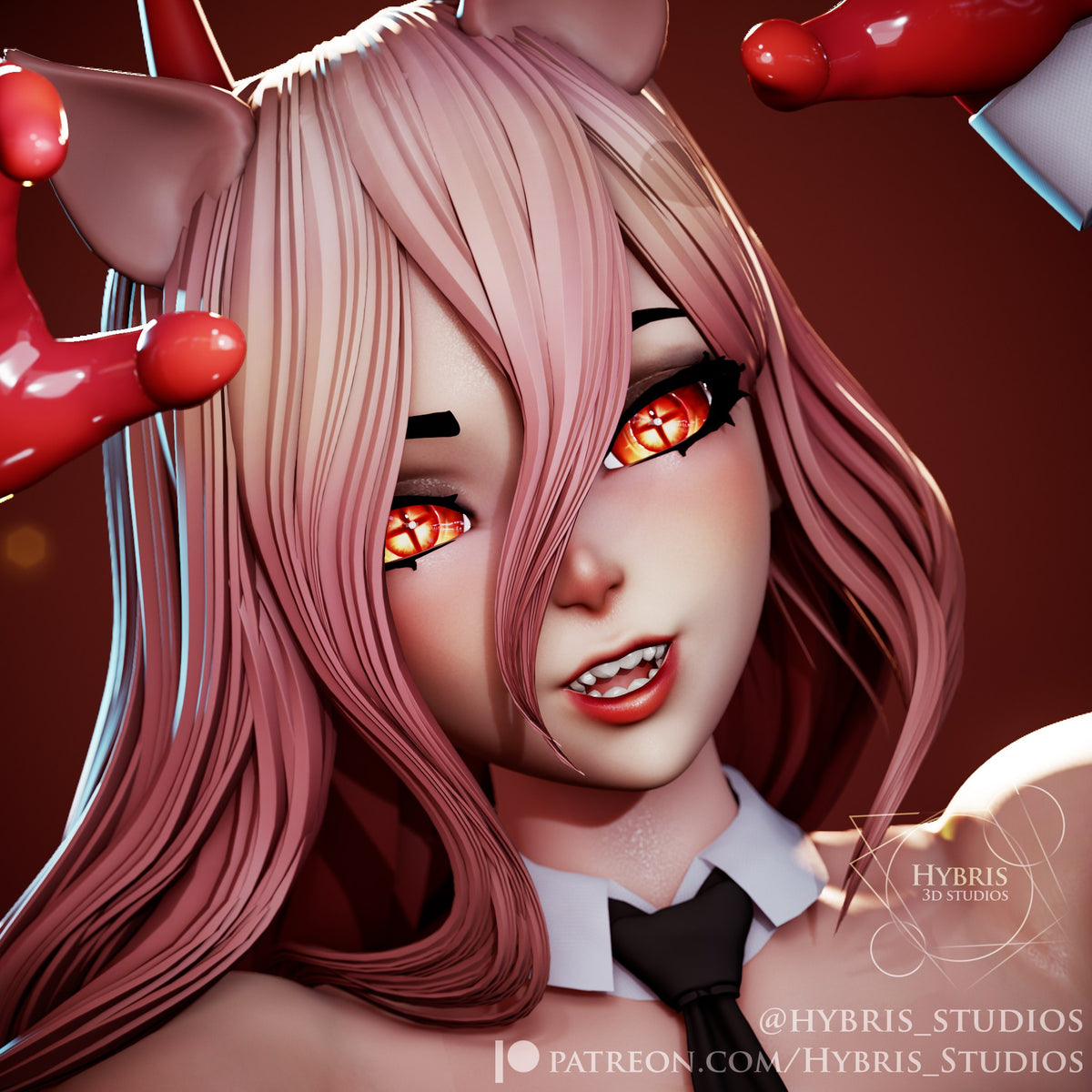 Power Pin-Up resin figure