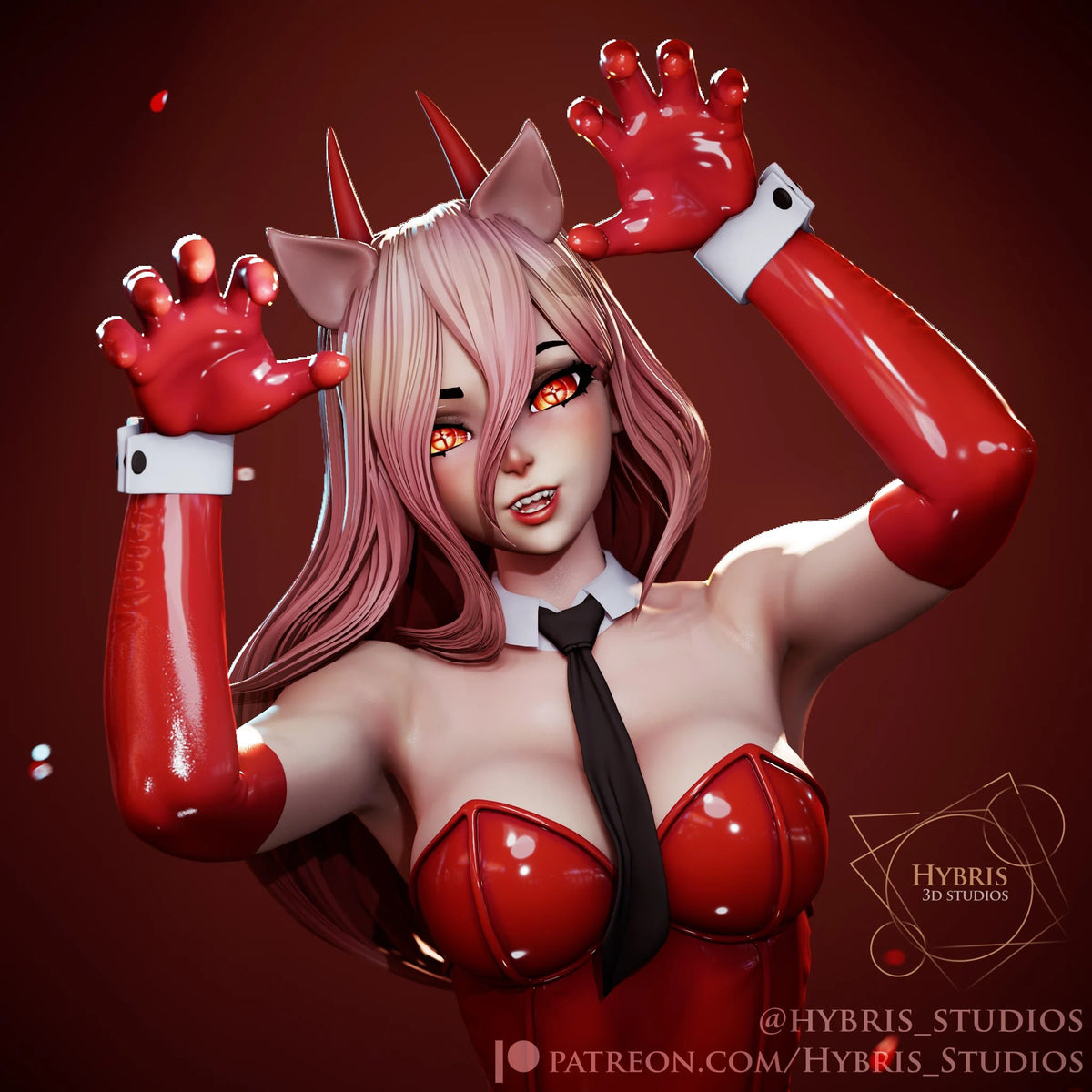 Power Pin-Up resin figure
