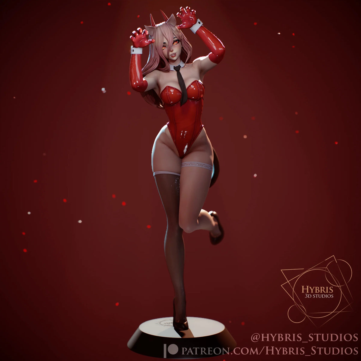 Power Pin-Up resin figure