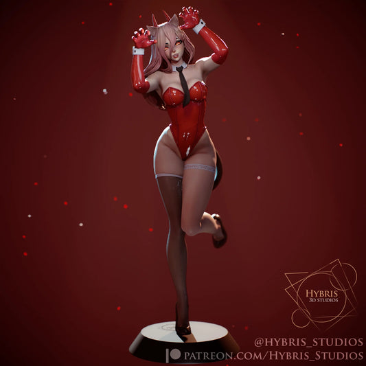 Power Pin-Up resin figure