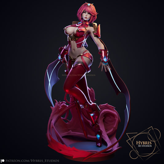 Pyra resin figure