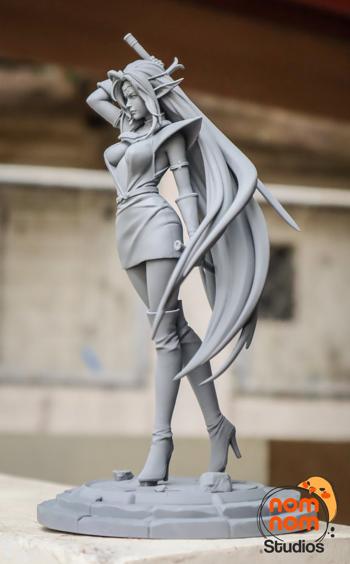 Pirotess resin figure