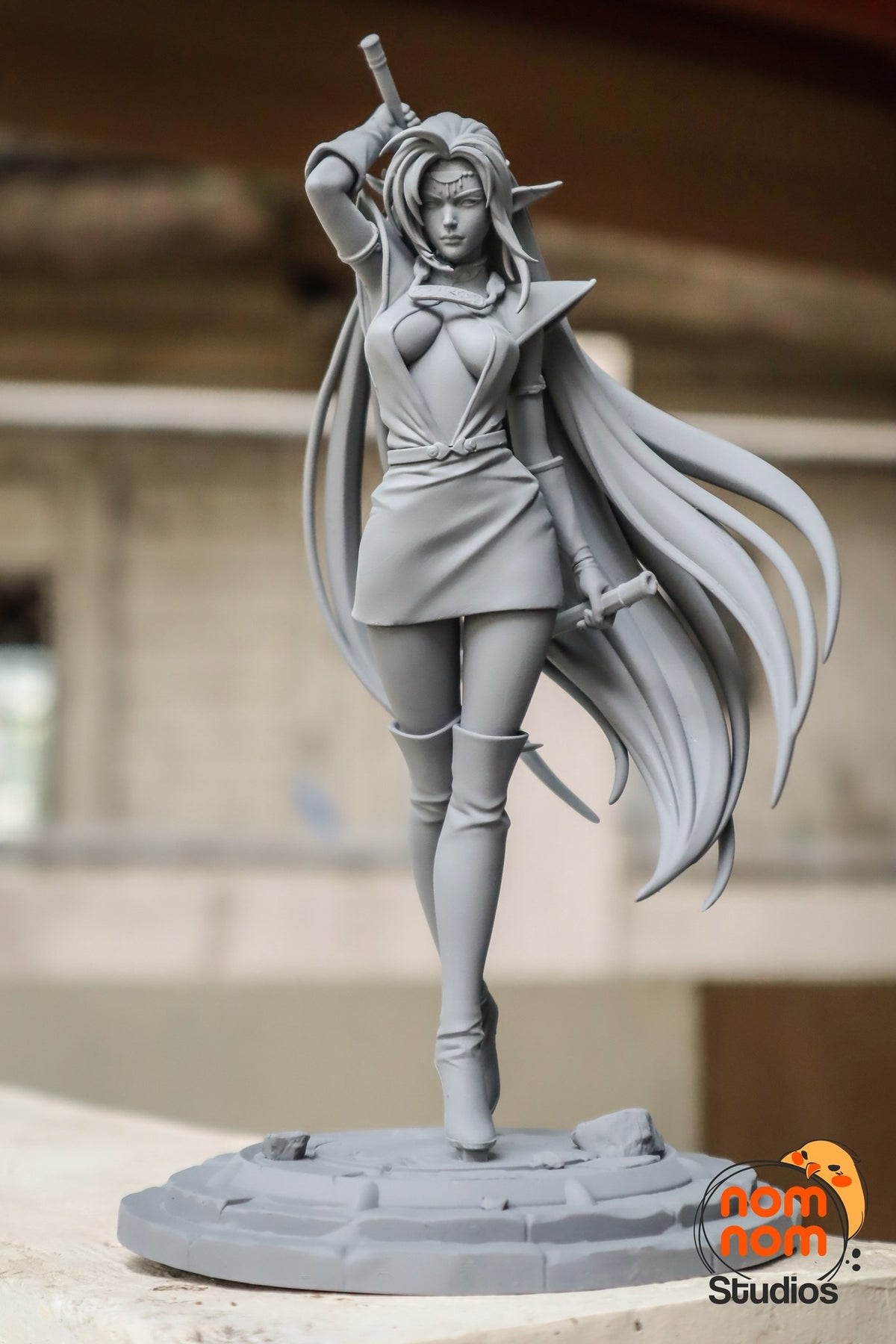 Pirotess resin figure