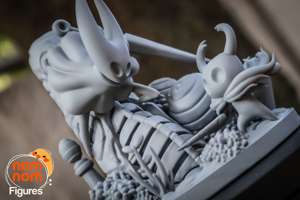 Chibi Knight & Hornet resin figure