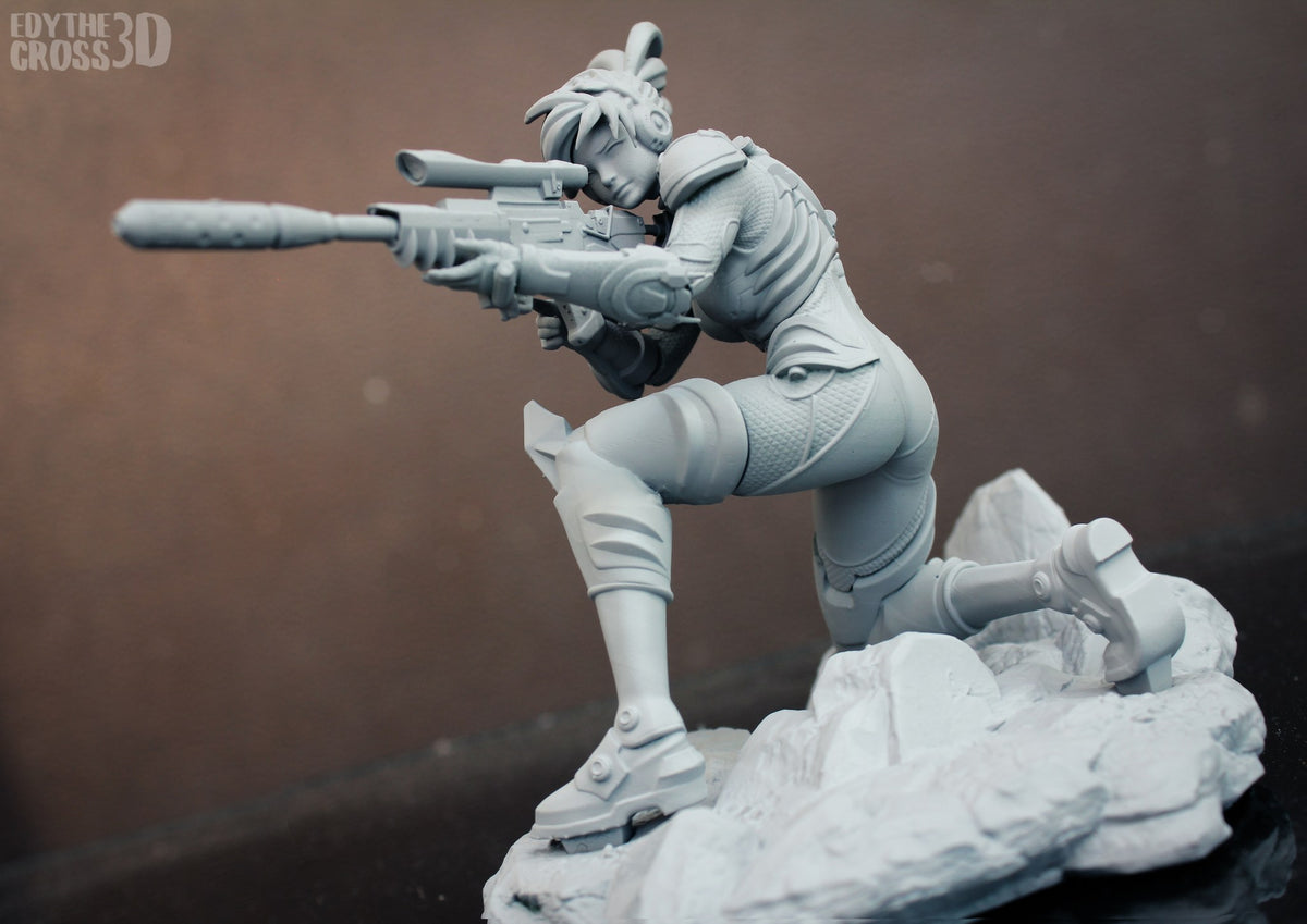 Sarah Kerrigan (Ghost) resin figure
