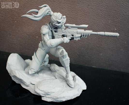 Sarah Kerrigan (Ghost) resin figure
