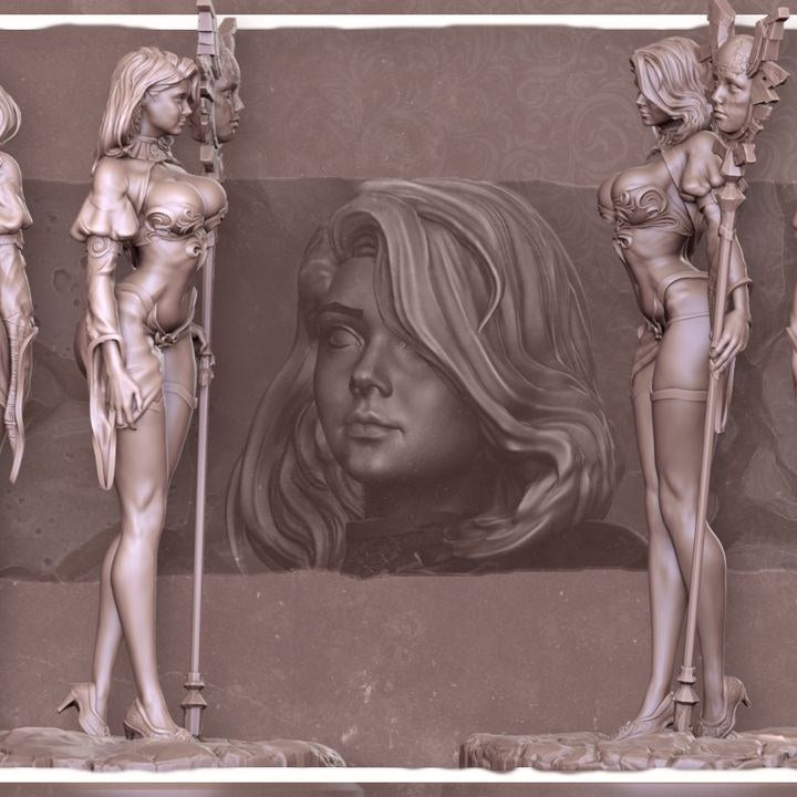 Mystic Pin-Up 07 resin figure