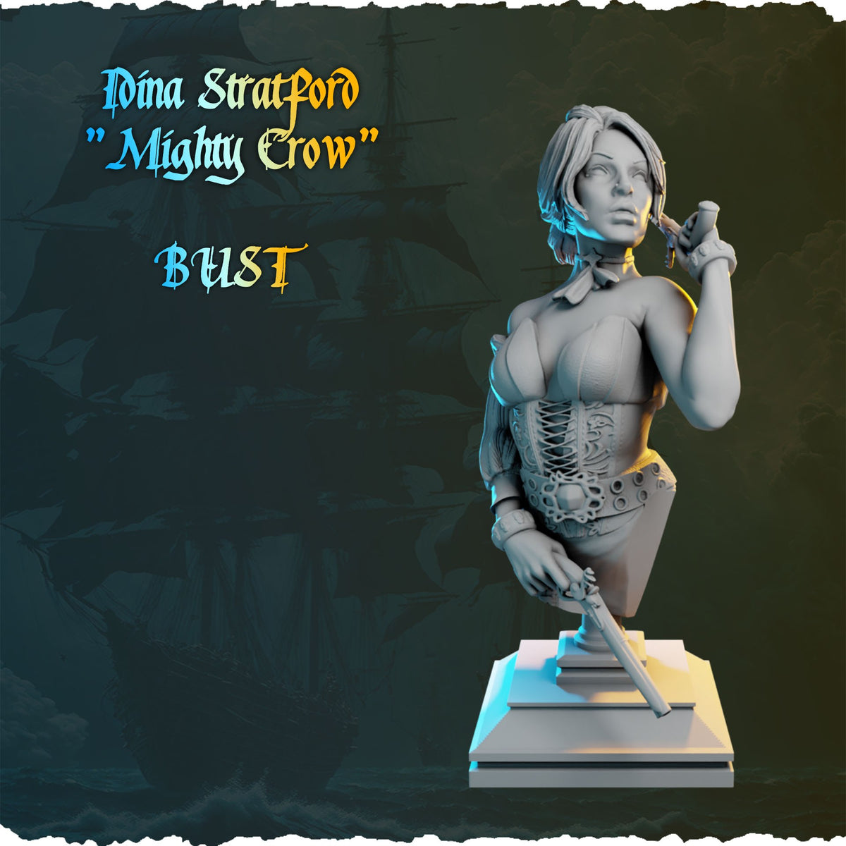 Idina Stratford resin figure