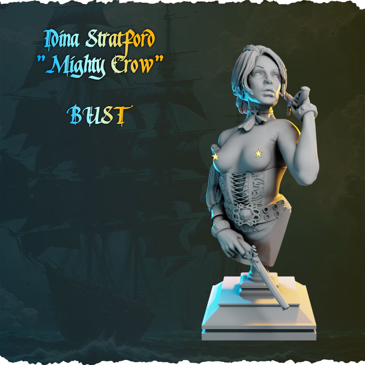 Idina Stratford resin figure