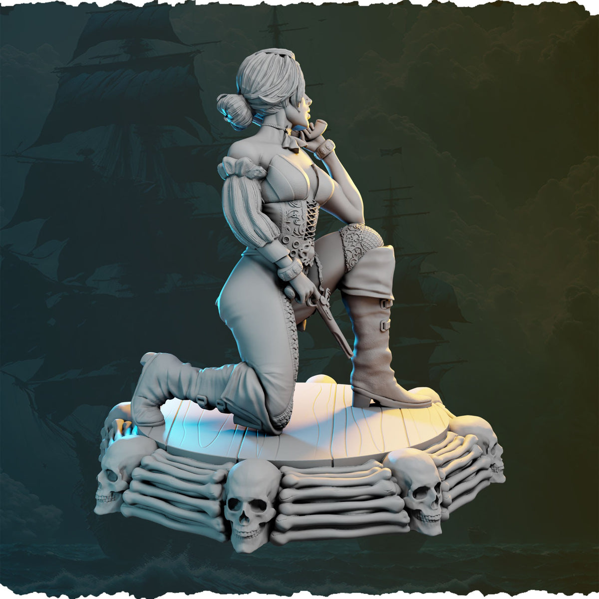 Idina Stratford resin figure