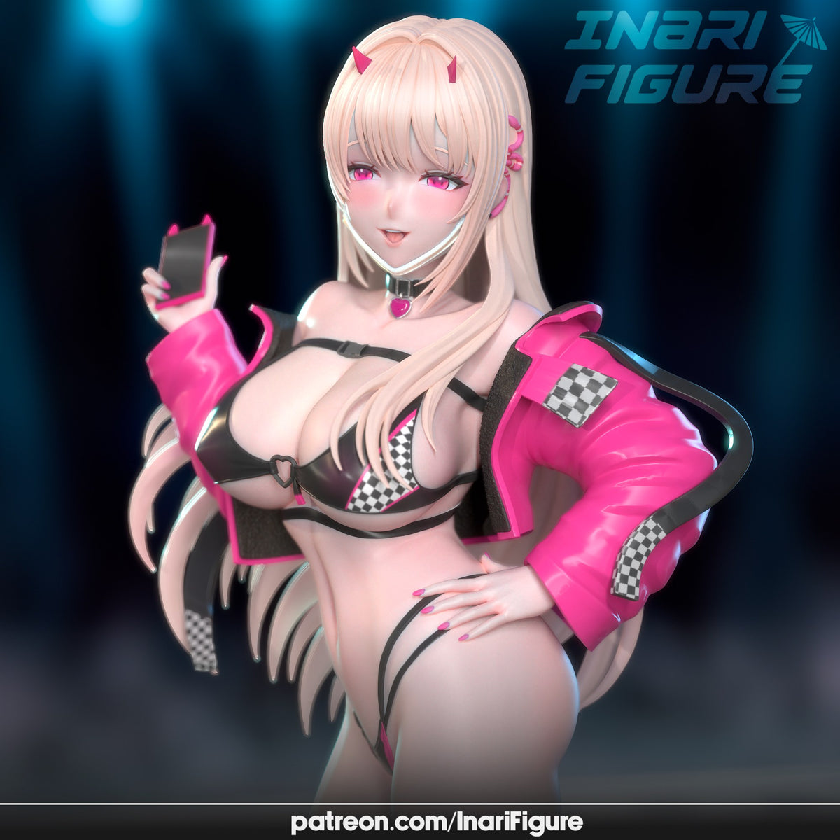 'Race Queen' Viper resin figure