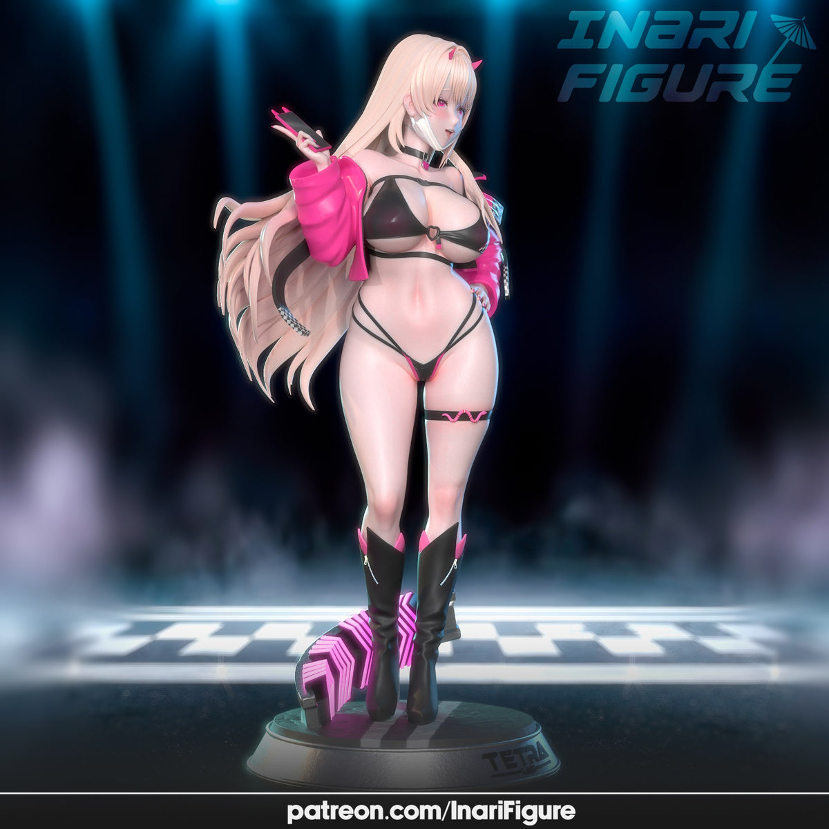 'Race Queen' Viper resin figure