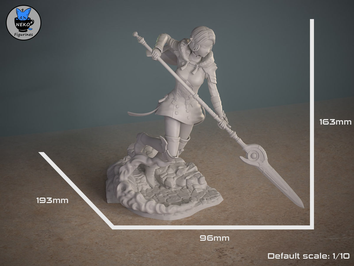 Ingrid Galatea resin figure