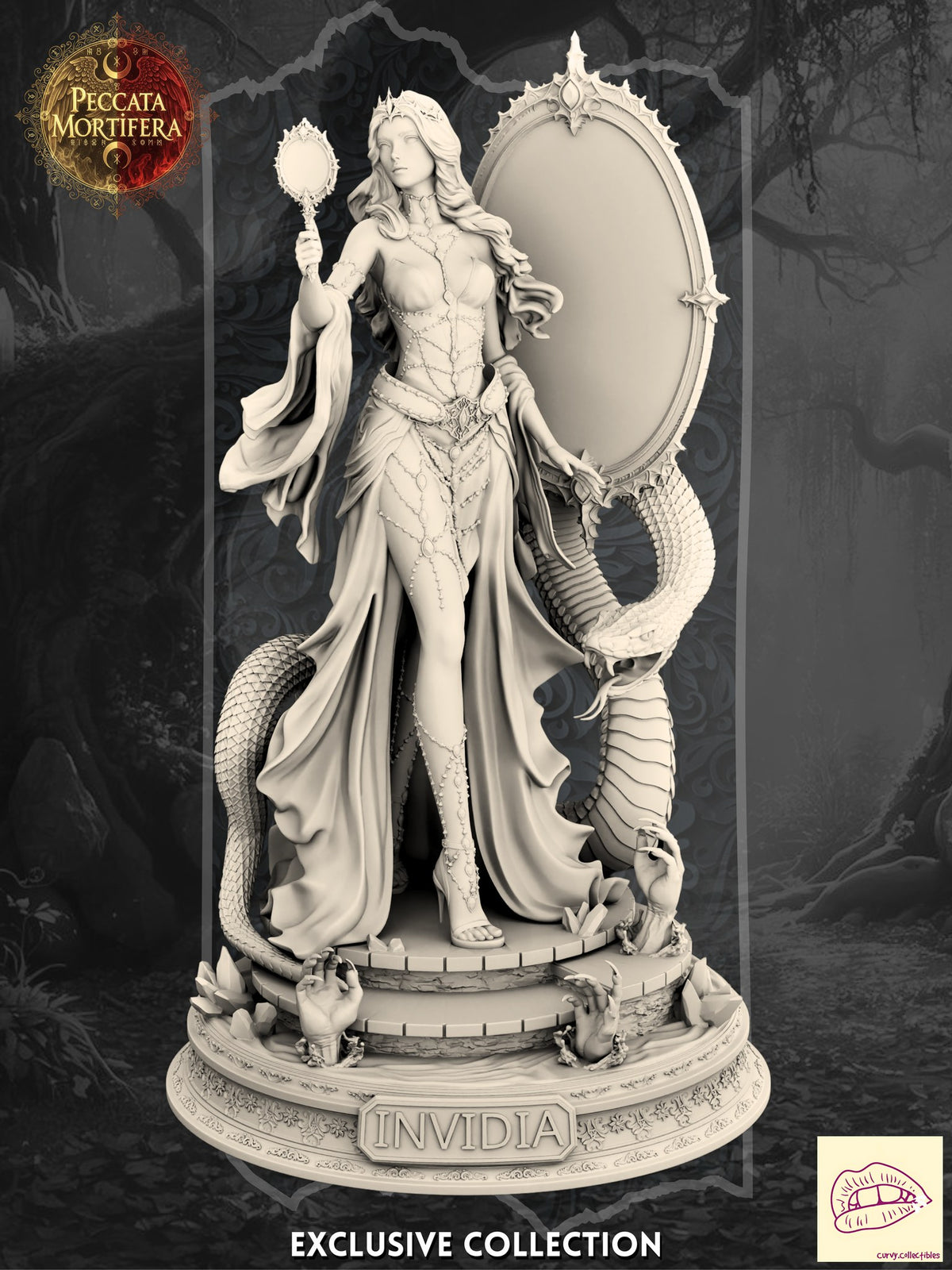 Invidia resin figure