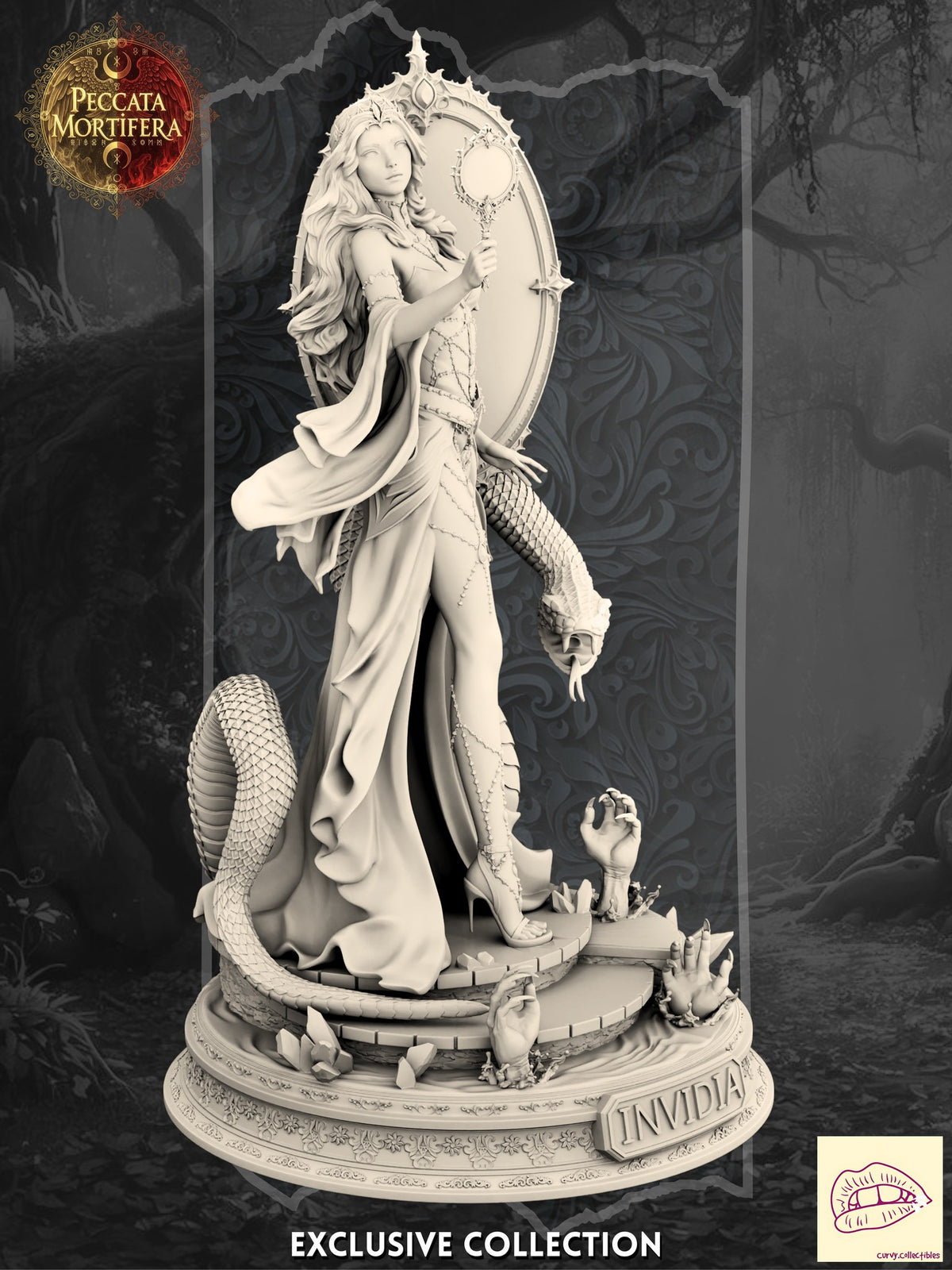 Invidia resin figure