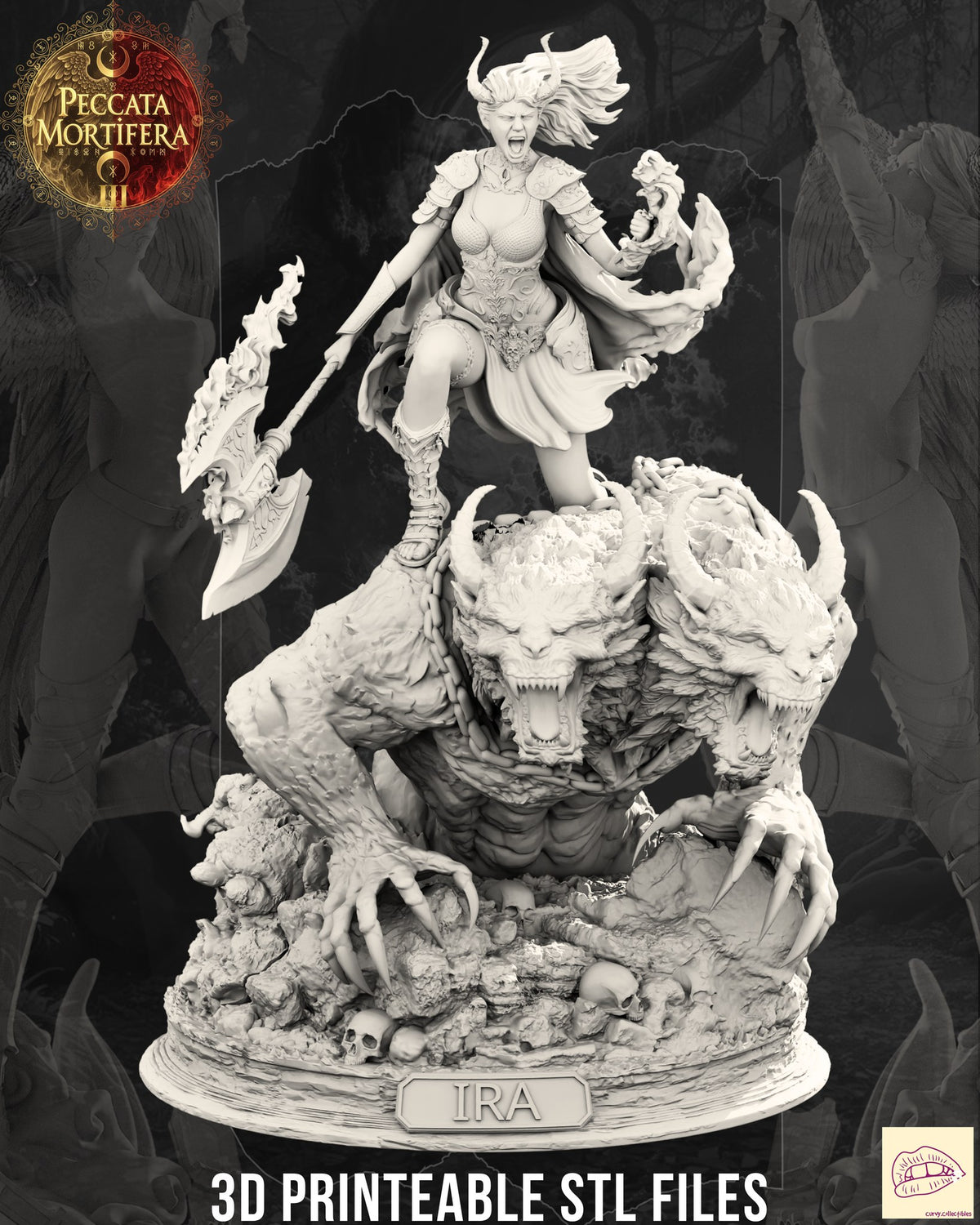 Ira resin figure