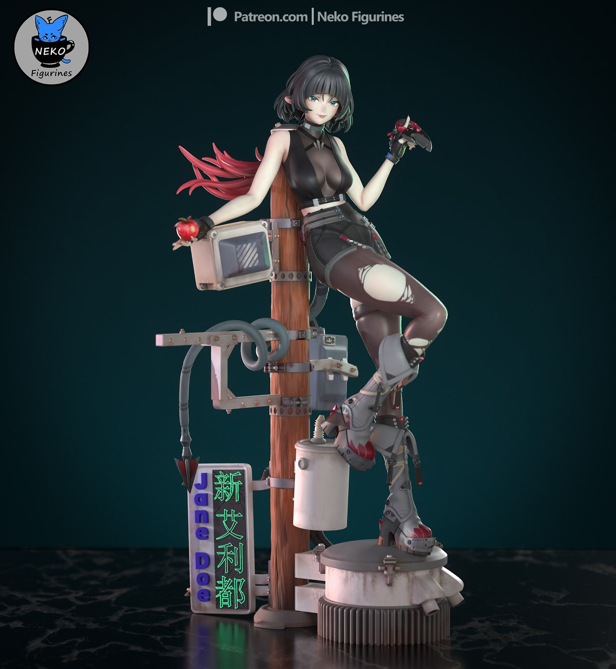 Jane Doe resin figure