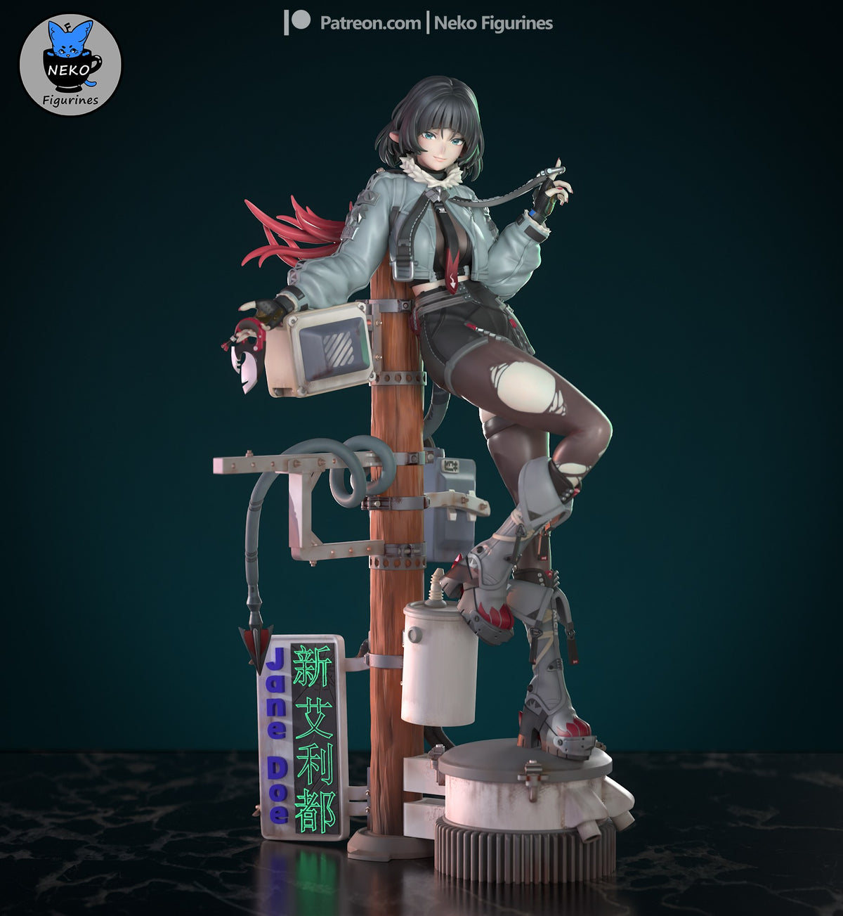 Jane Doe resin figure