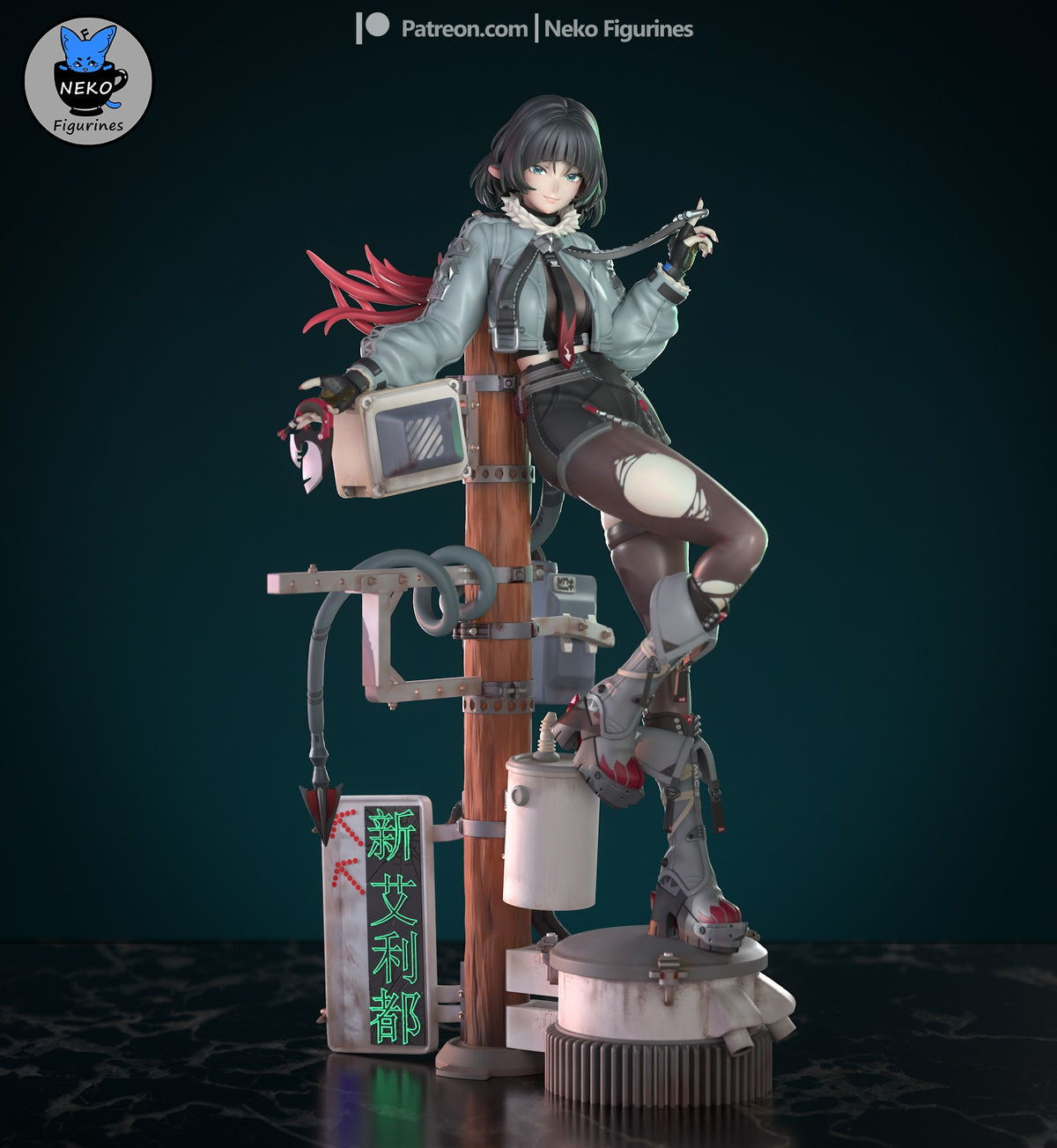Jane Doe resin figure