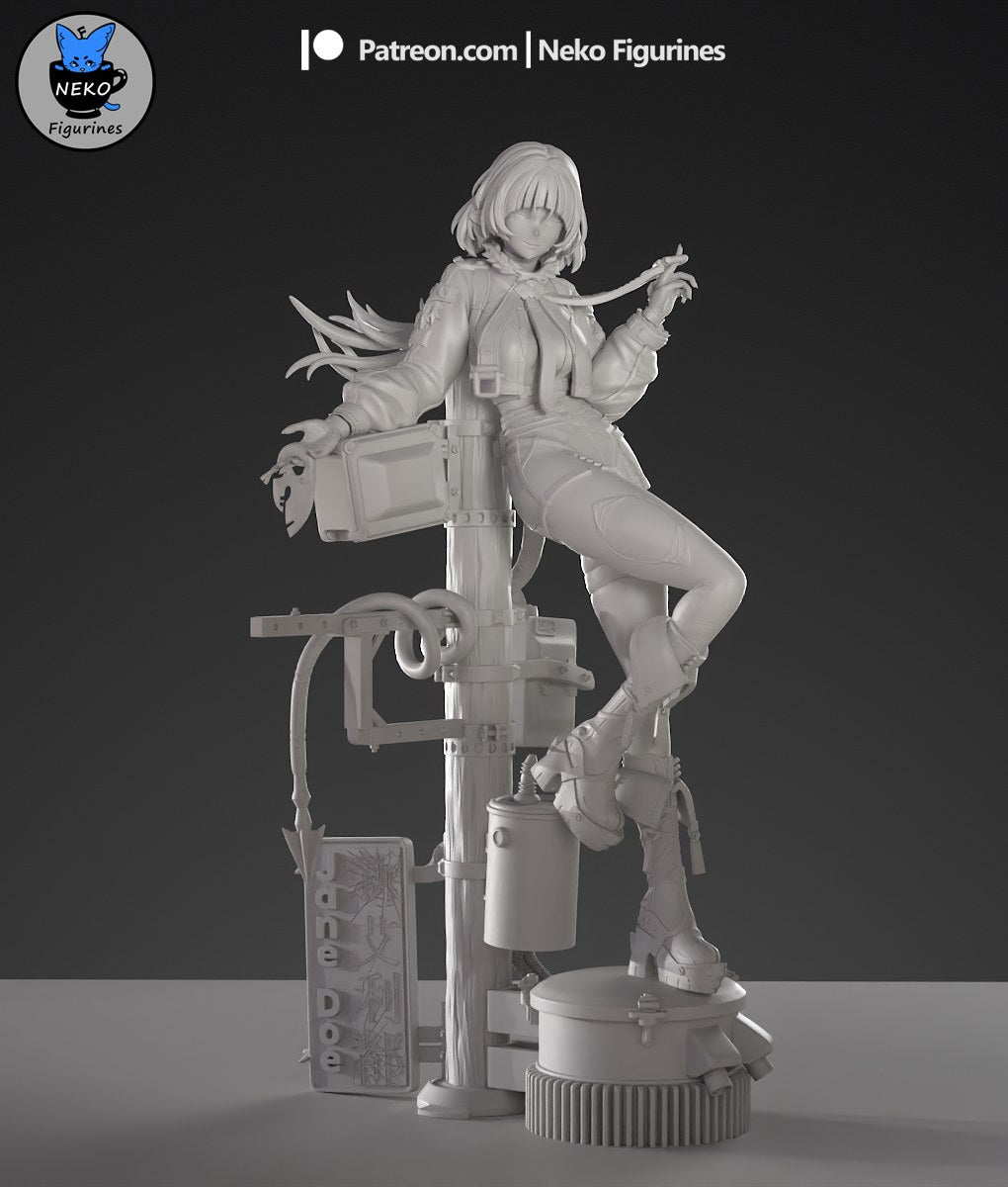 Jane Doe resin figure