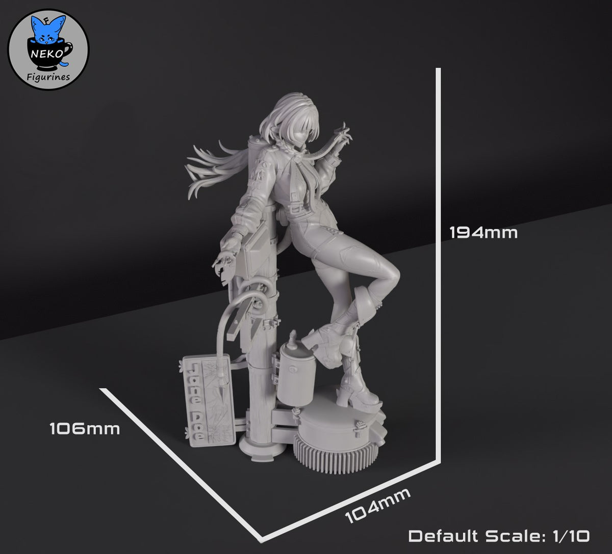 Jane Doe resin figure