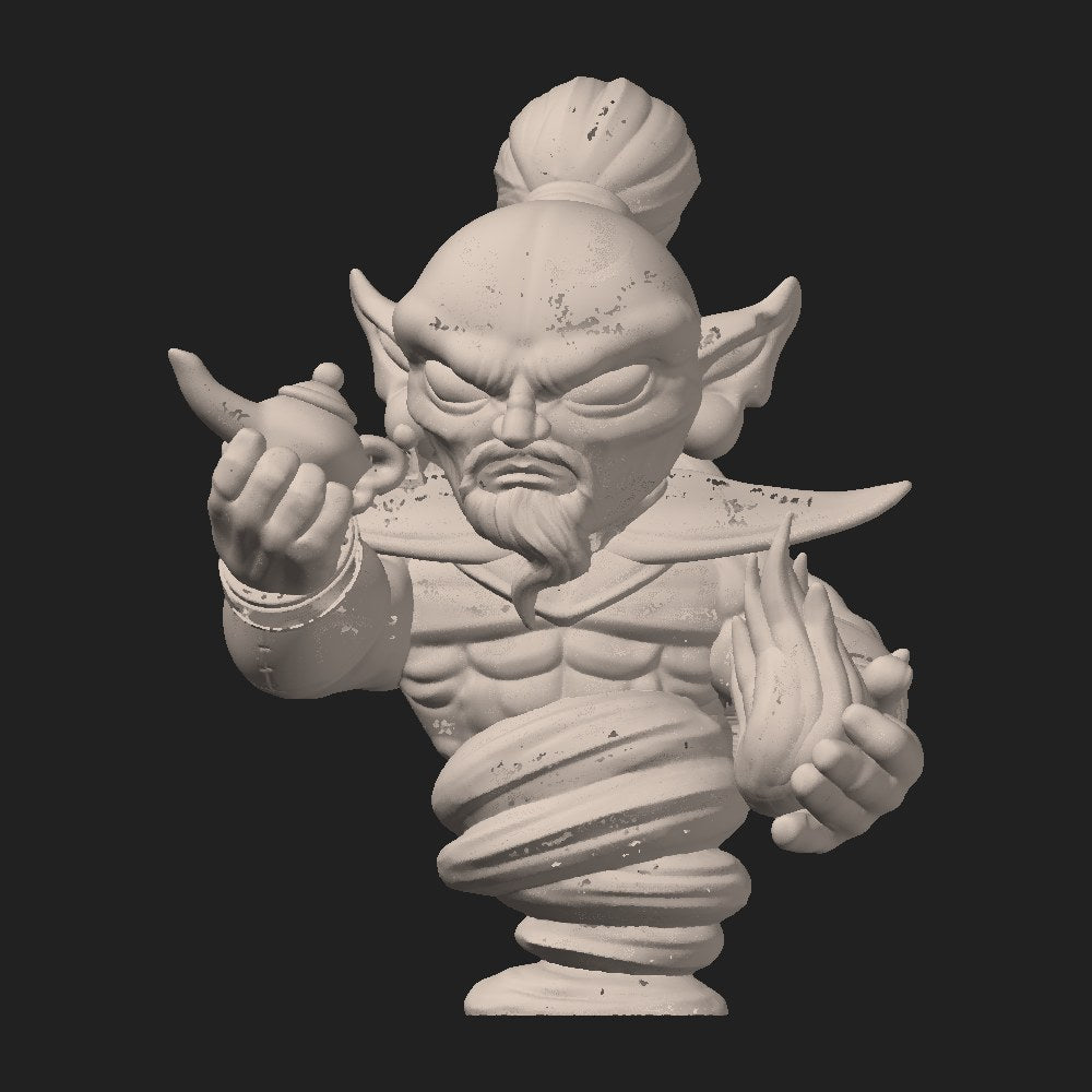Jafar resin figure