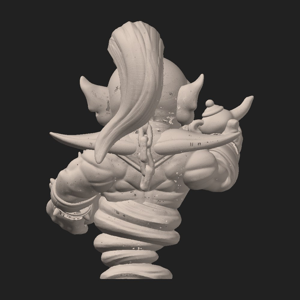 Jafar resin figure