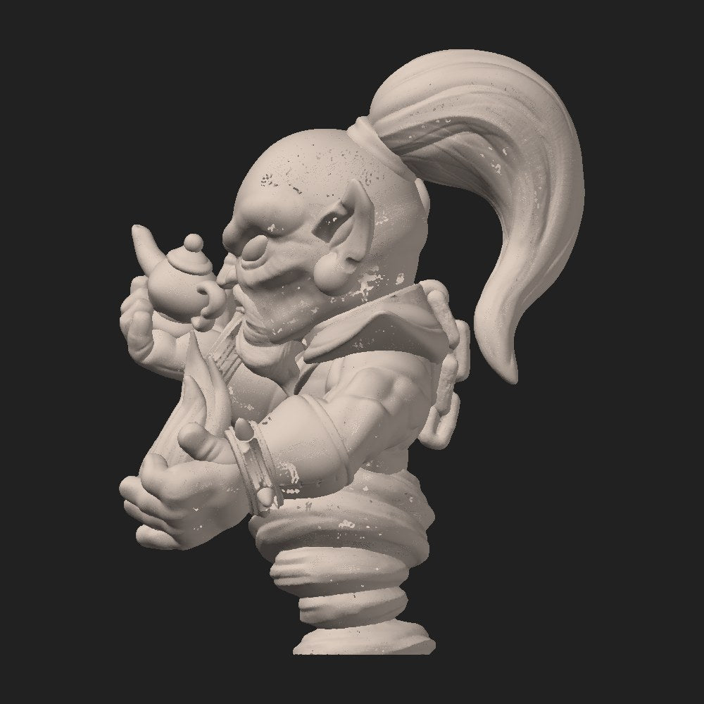 Jafar resin figure