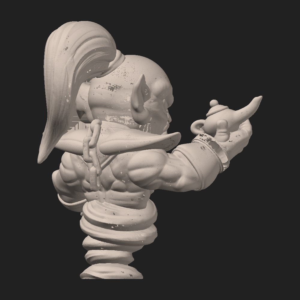 Jafar resin figure