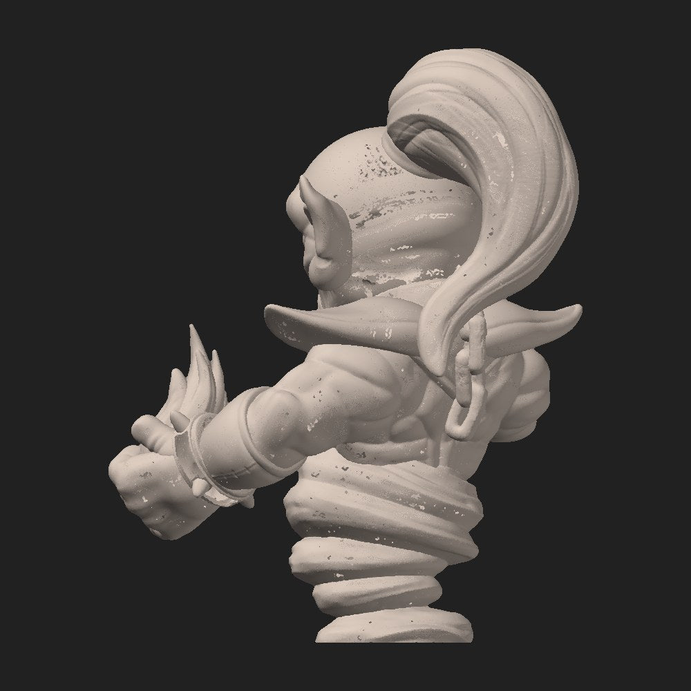 Jafar resin figure