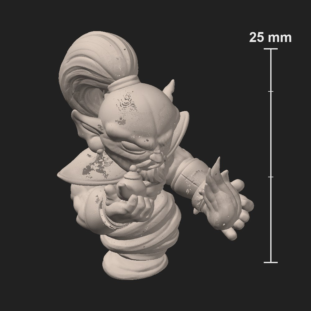 Jafar resin figure