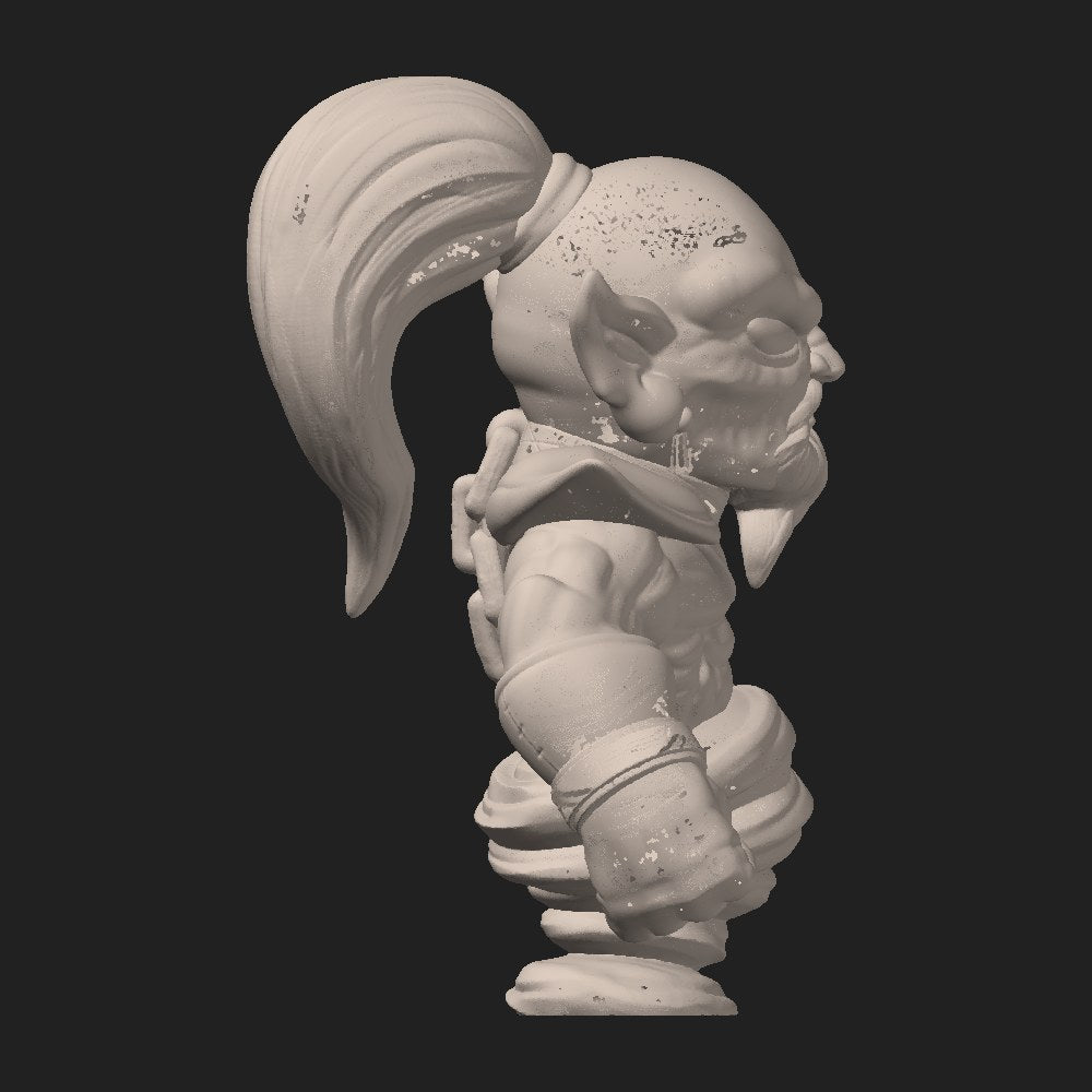 Jafar resin figure