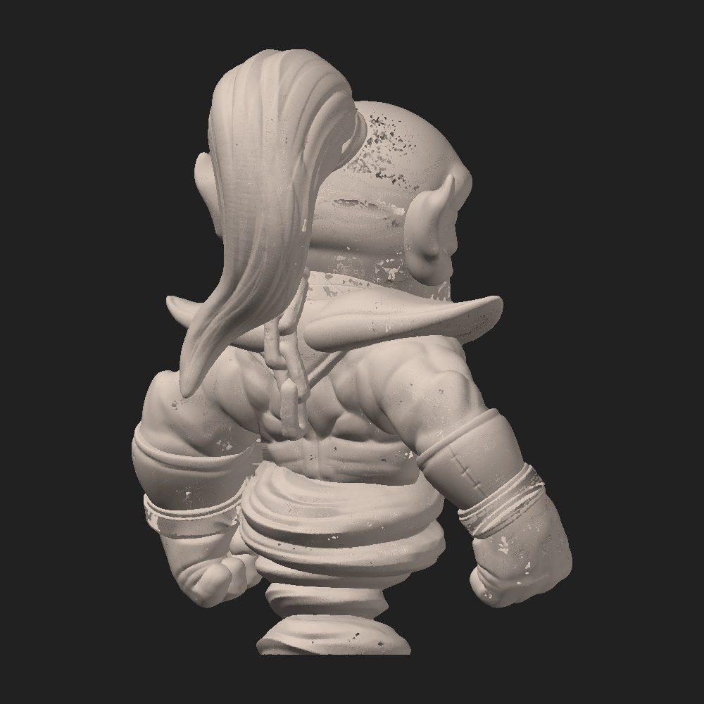 Jafar resin figure
