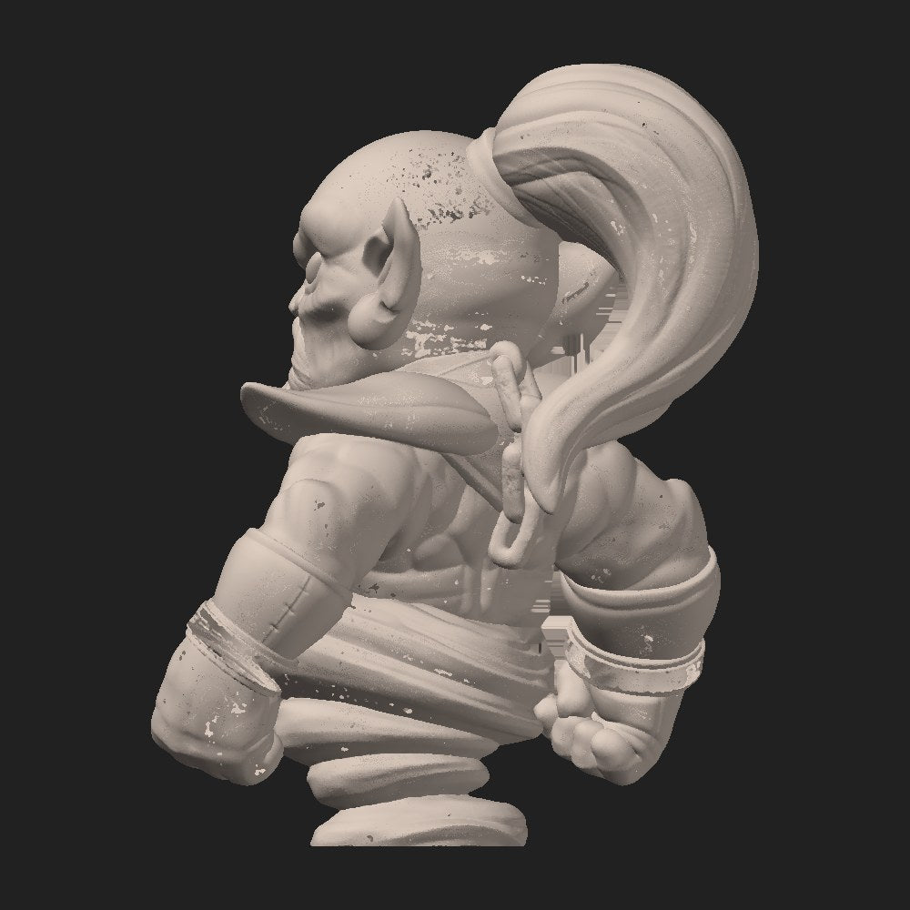 Jafar resin figure
