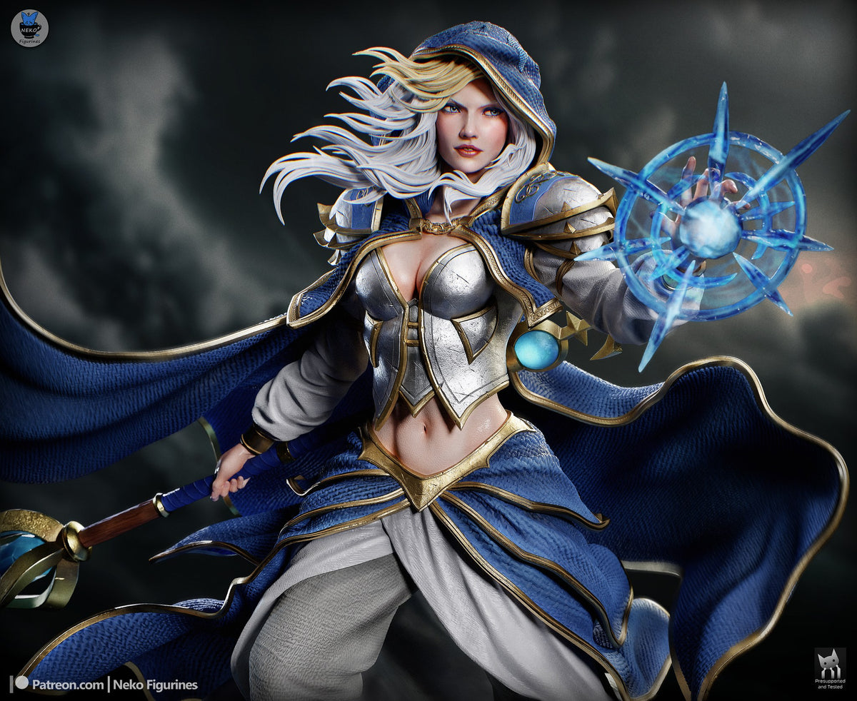 Jaina Proudmoore resin figure