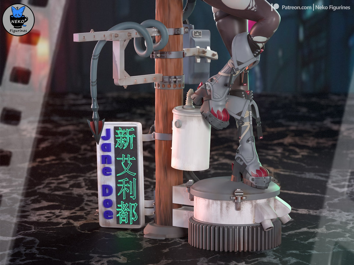 Jane Doe resin figure