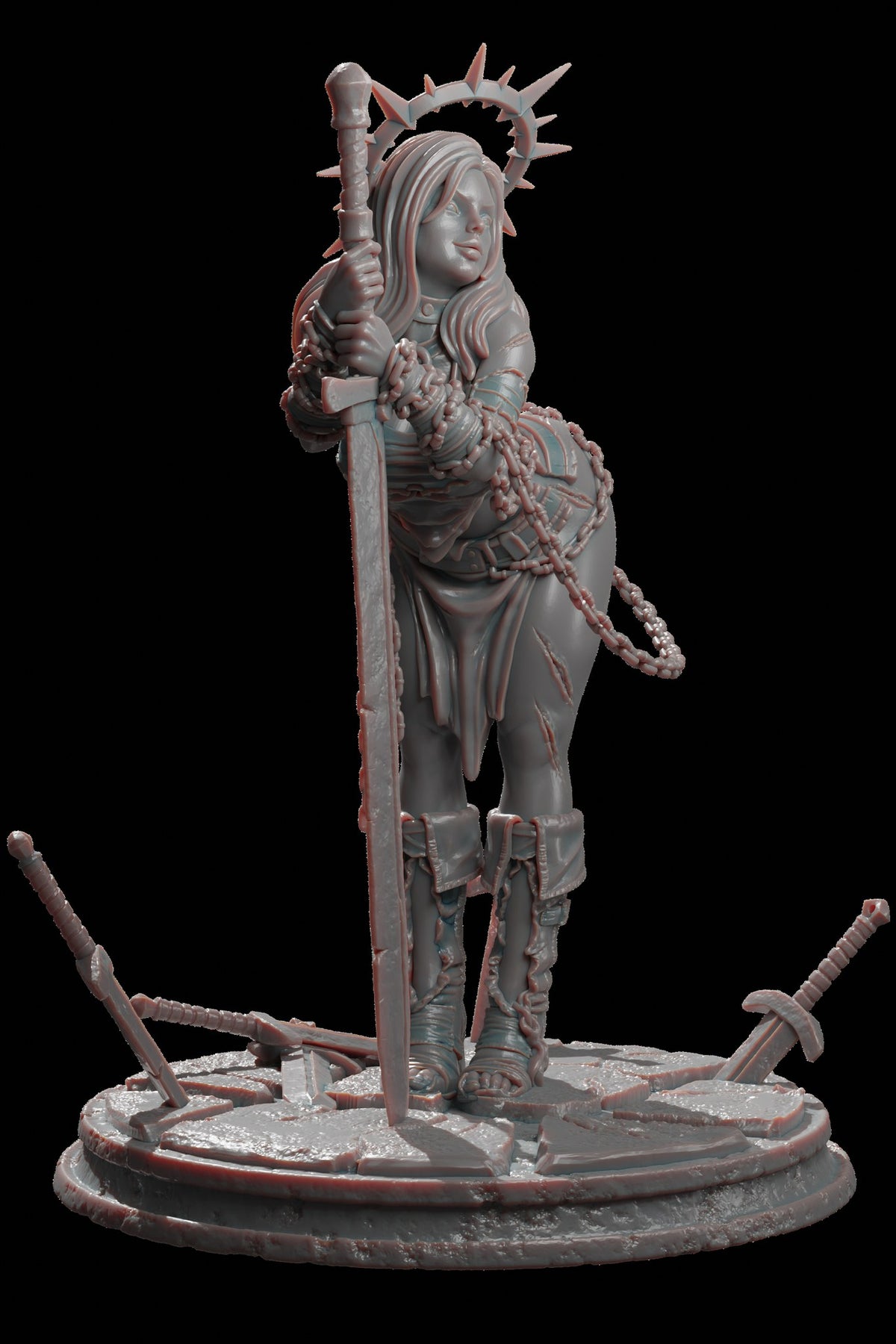 Goddess of Pain resin figure