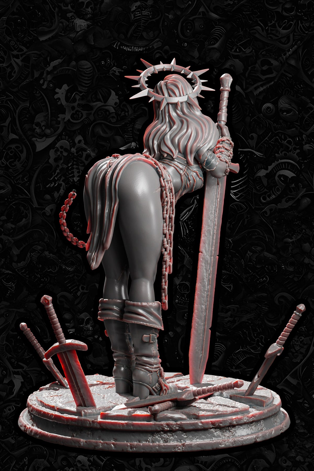 Goddess of Pain resin figure