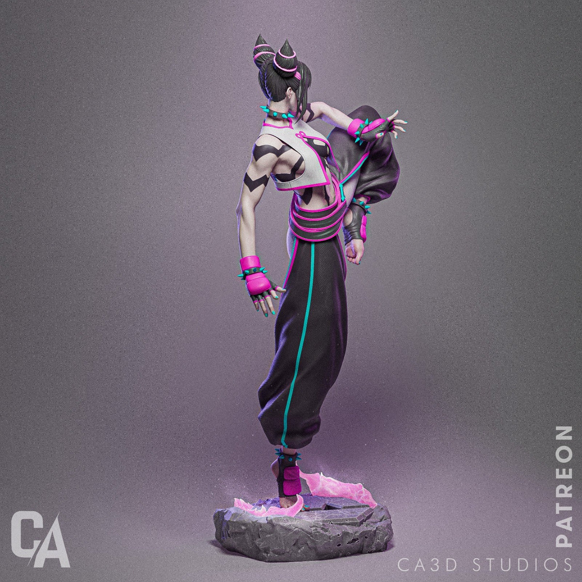 Juri Han resin figure
