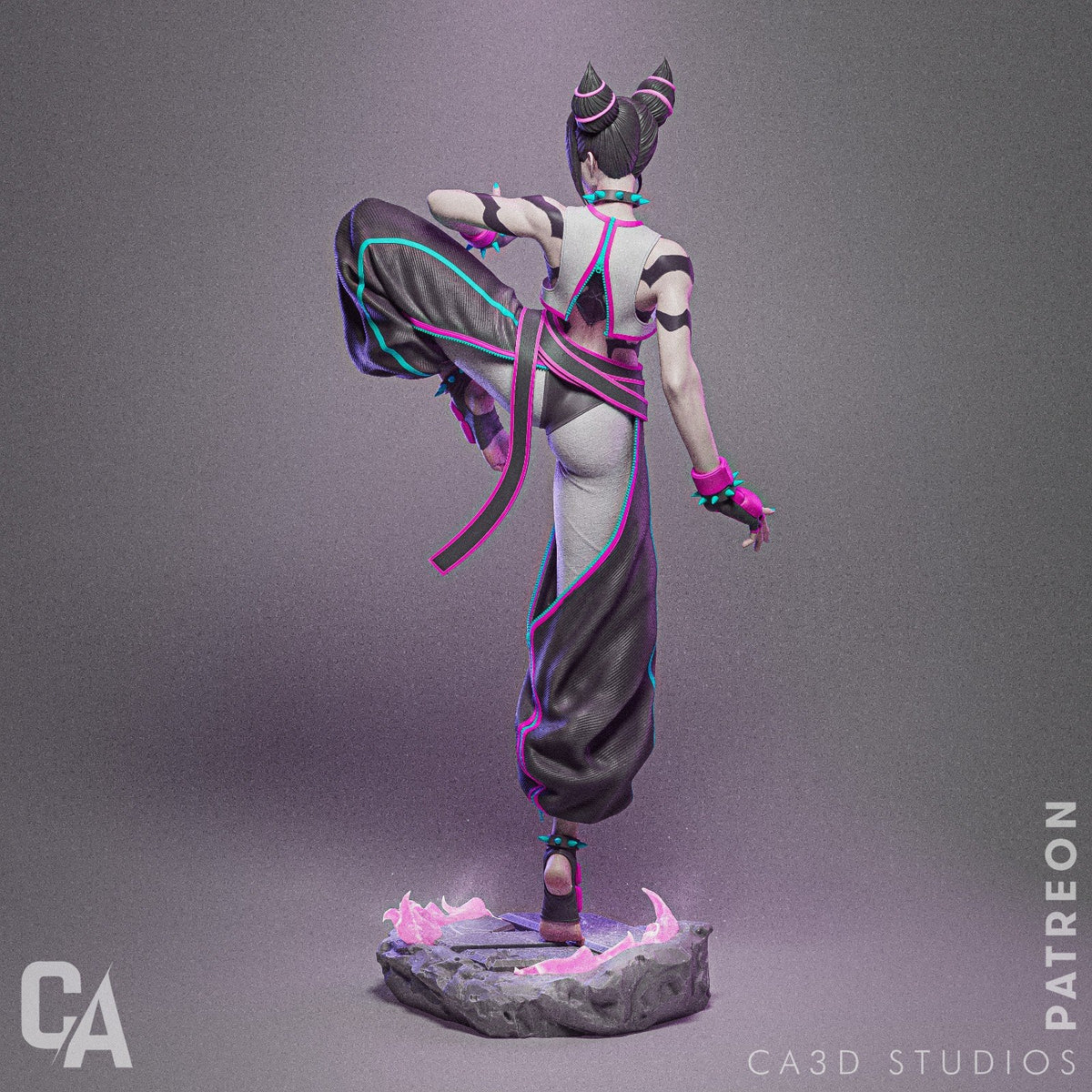 Juri Han resin figure